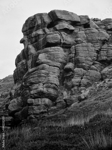 Yorkshire stone outcrop