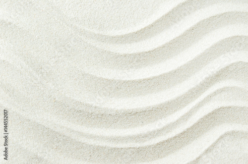 White sand texture background with wave pattern