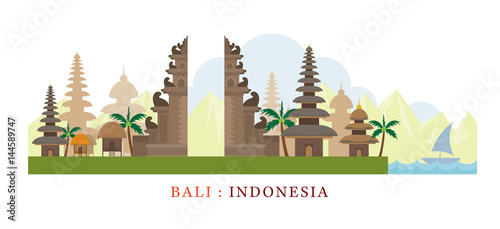 Bali, Indonesia Travel and Attraction, Landmarks, Tourism and Traditional Culture