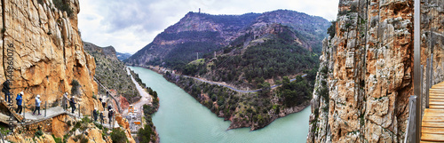 Caminito del Rey and Valle del Hoyo, Desfiladero de los Gaitanes, Panorama