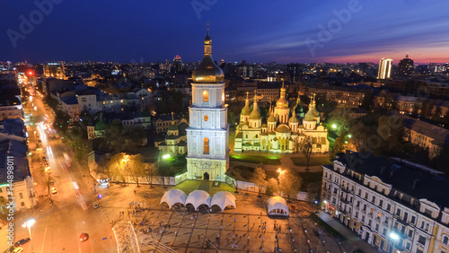 St. Sophia Cathedral, on Sophia Square in Kyiv, Ukraine