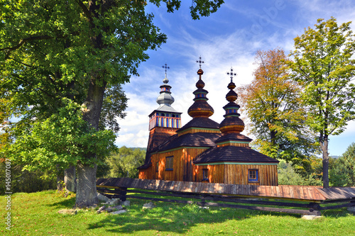 dawna łemkowska cerkiew greckokatolicka w Świątkowej Małej, Beskid Niski
