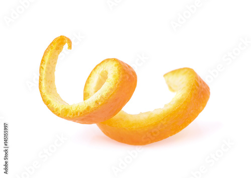 Orange zest spiral