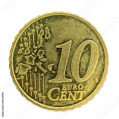 Moneda de 10 céntimos de euro