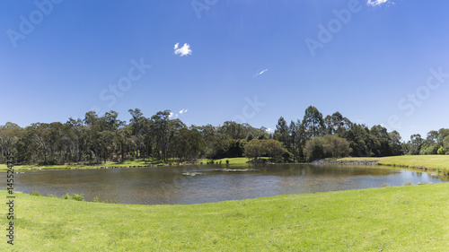 The lake shore of Macquarie Park
