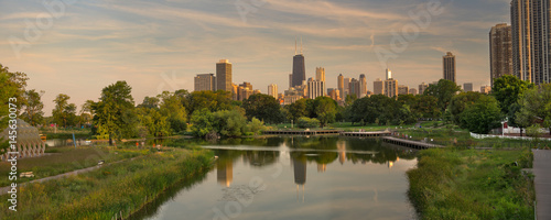 Lincoln Park Chicago Panorama
