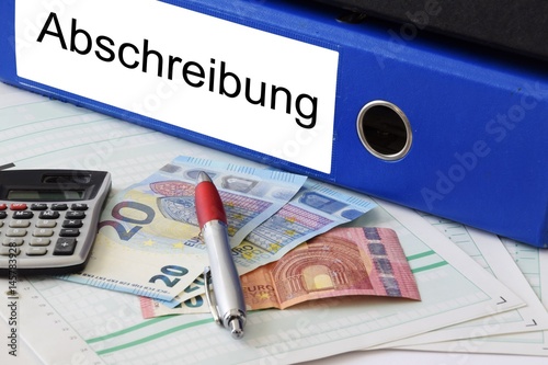 Finanzen / Steuererklärung - Abschreibung