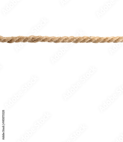 ropes on white background