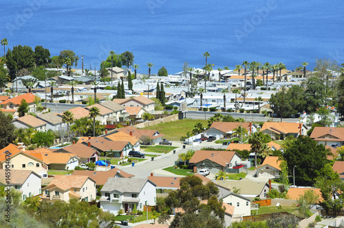 Elsinore Lake View (Southern California, USA)