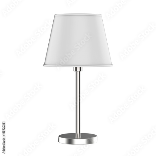 table lamp isolated on white