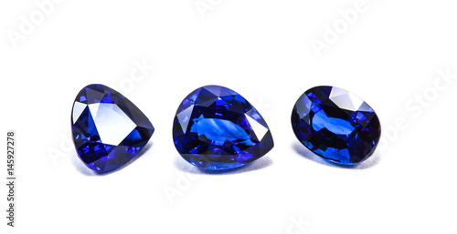 group of the blue sapphires