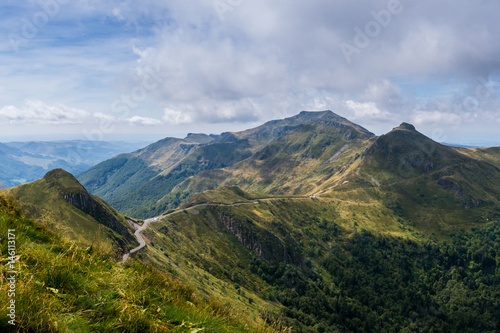 View of Puy Mary, Auvergne, France