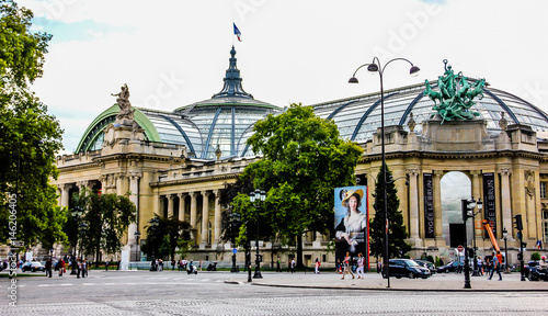 Grand Palais des Champs-Elysees. Paris, France