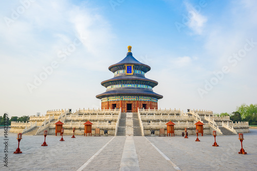 Temple of Heaven landmark of Beijing city, China