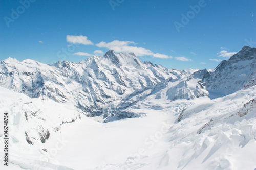 Swiss Alps at Jungfrau, Switzerland
