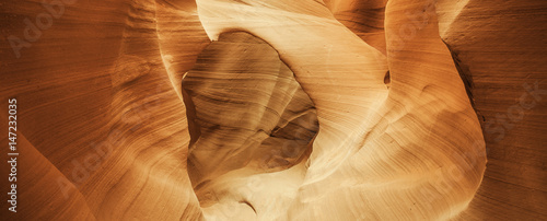 Arch in famous Antelope Canyon