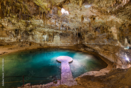 Cenote Suytun at Valladolid, Yucatan - Mexico