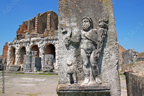 Santa Maria Capua Vetere Amphitheater in Capua city, Italy