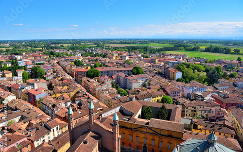 Cremona panorama taken from torrazza