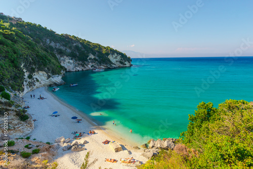 Summer in the greek island