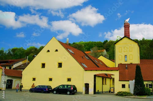 Traditional Brewery Cerna hora (Montenegro). South Moravian Region, Czech Republic.