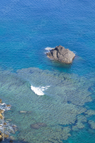 The sea of Amami Oshima Island