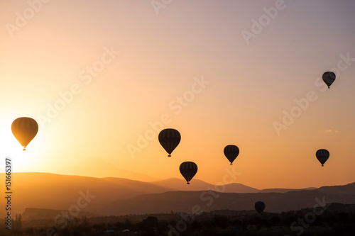 Hot air balloon in Cappadocia, Turkey