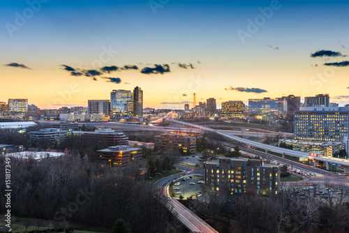 Tysons Corner sunset