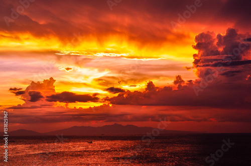 Sunset Over Manila Bay - Philippines