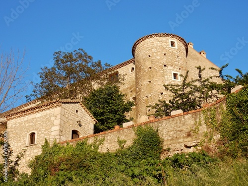 Scorcio del castello di Gesualdo