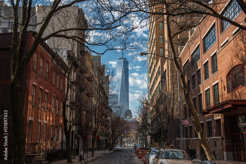 One World Trade Center in the Financial District of New York City