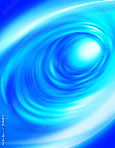 blue abstract whirlpool