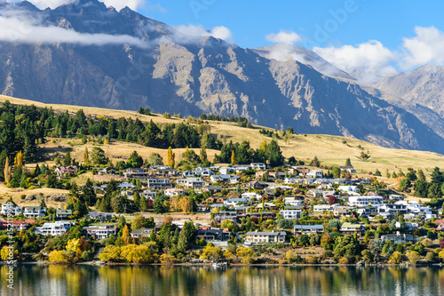 Landscape of Queenstown, New Zealand