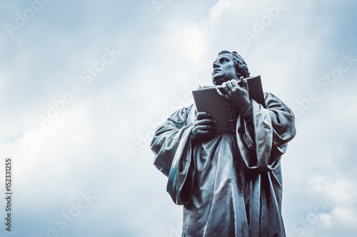 Martin Luther Denkmal Anger Erfurt neu restauriert