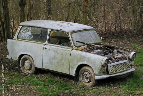 Wrack eines Trabants