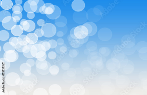 Blue and white soft focus background