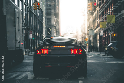 Muscle Car in the Streets