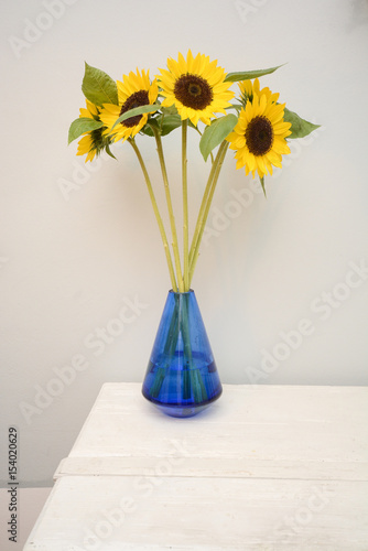 Sunflower Bouquet in vase
