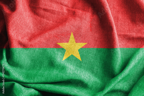 Burkina Faso Cotton Flag