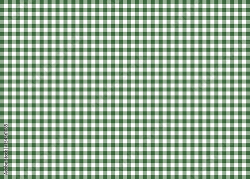 Dark Green Gingham Pattern Background