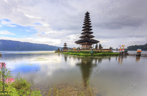 The Pura Ulun Danu Bratan Temple in Bali, Indonesia