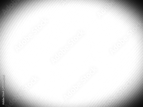 Horizontal black and white vignette bokeh background