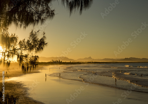 Coucher de soleil - Byron Bay