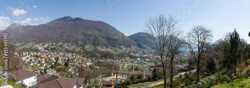 Overview Lugano city