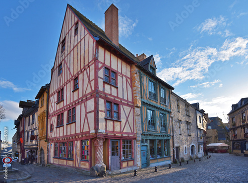 Ancient part of the French city Le Mans