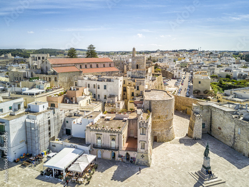 Otranto with Aragonese castle, Apulia, Italy