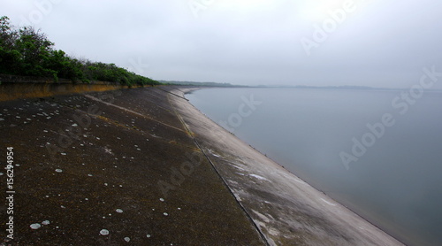 Zalew Mietkowski - zapora tworząca jezioro