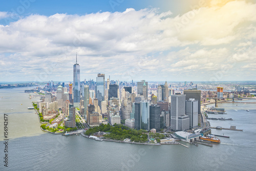 Manhattan Aerial View