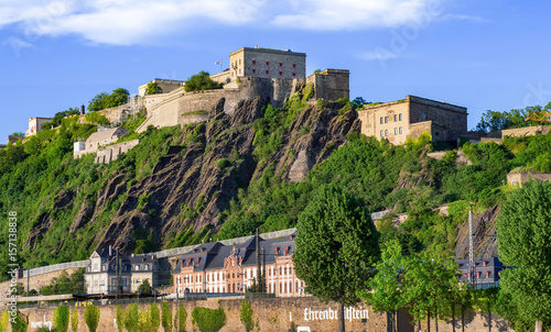 Festung Ehrenbreitstein Koblenz Rhein