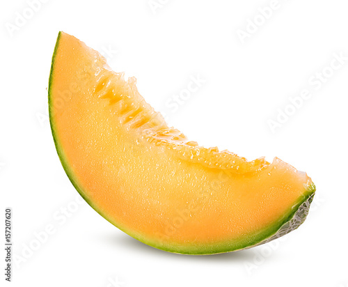 melon isolated on white